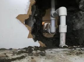 清新厨房下水管道漏水检测